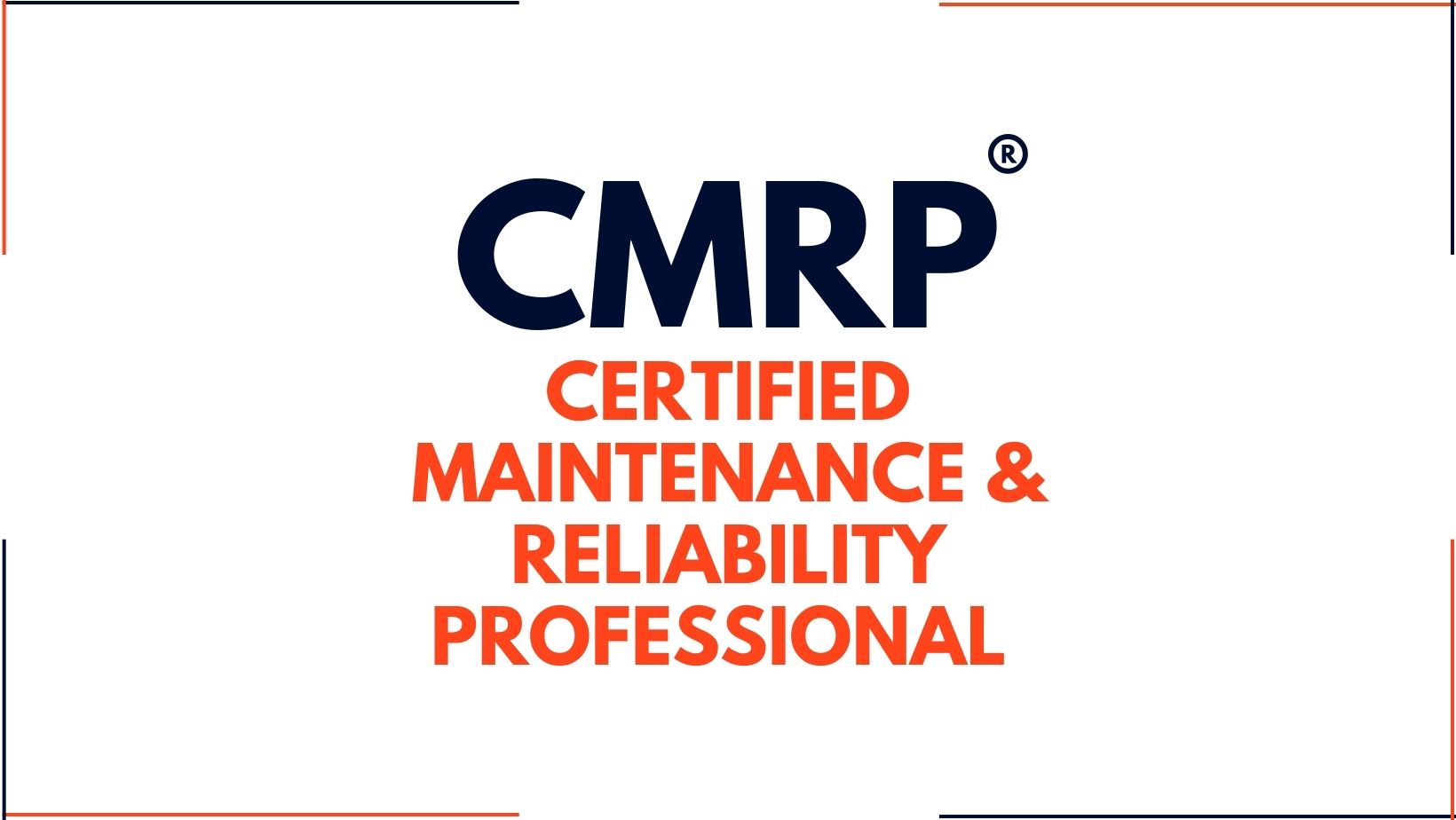 What is the purpose of the CMRP certification? image
